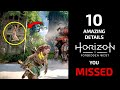 10 details you missed in Horizon Forbidden West Gameplay Reveal (2021)