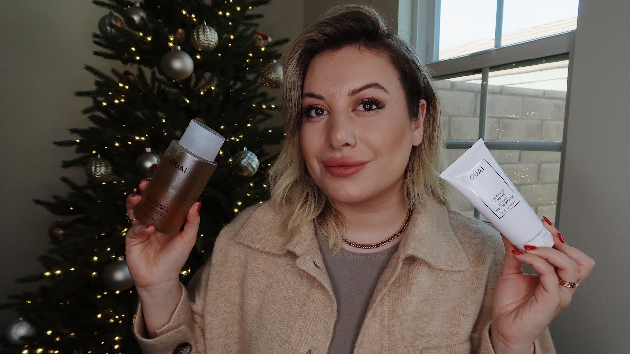Ouai Haircare Review Finishing Creme & Detox Shampoo YouTube