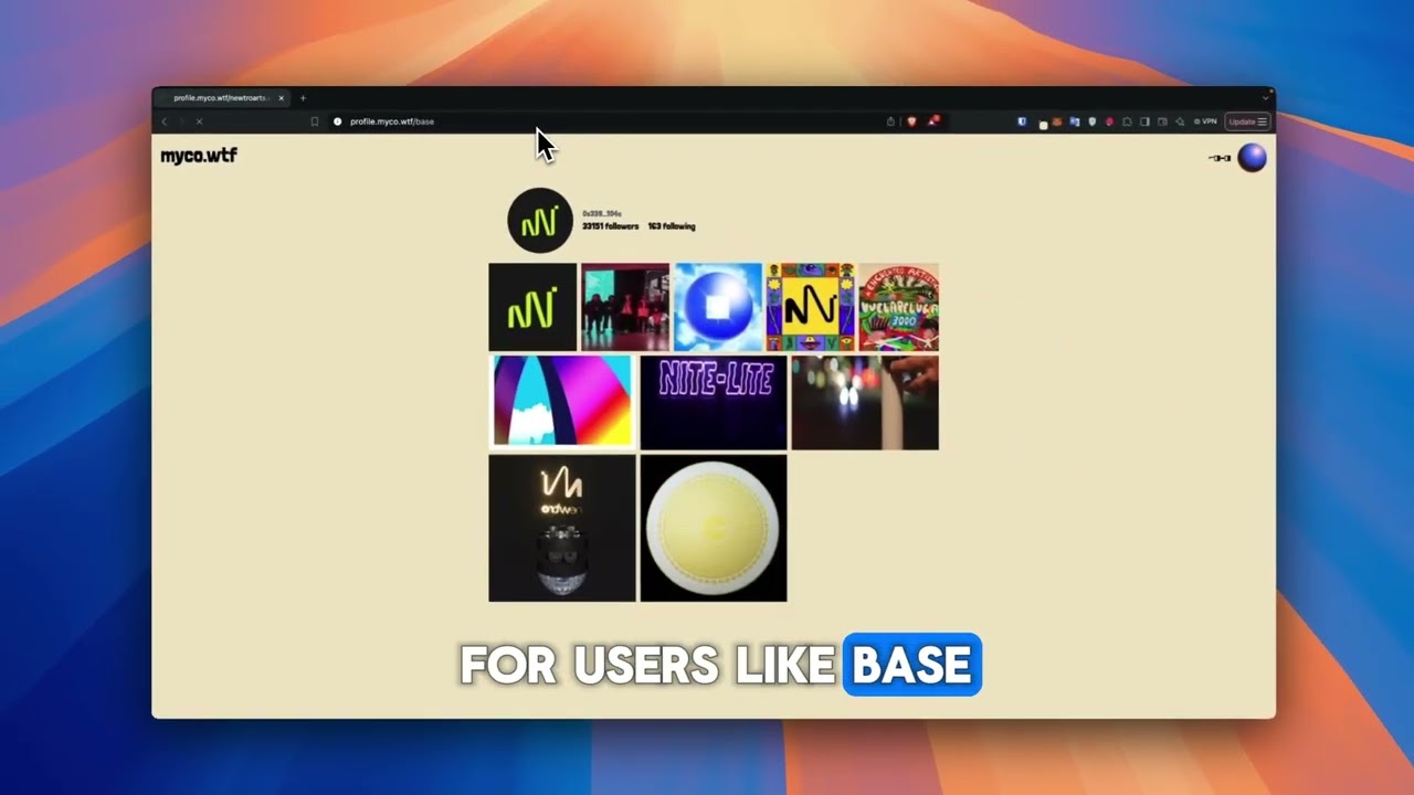 Explore Zora Token & Collection Support on Myco Profile