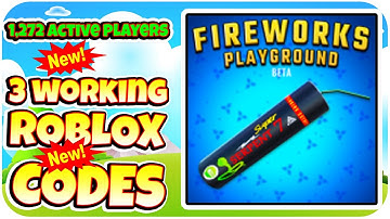 NEW CODES 🔊 Fireworks Playground [BETA] By Pseudo Studio, Roblox GAME, ALL SECRET CODES, ALL WORKING