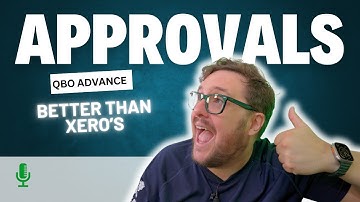 New Approval work flow in QuickBooks Online - its way better than Xero