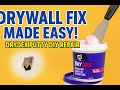 Easy Drywall Repair With DryDex Putty Easy Drywall Repair With DryDex Putty