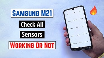 Test All Sensors Workihg Or Not..In any Samsung Device.