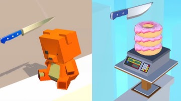 Master Slice vs Almost Cut - Very Satisfying and Relaxing ASMR Slicing Game