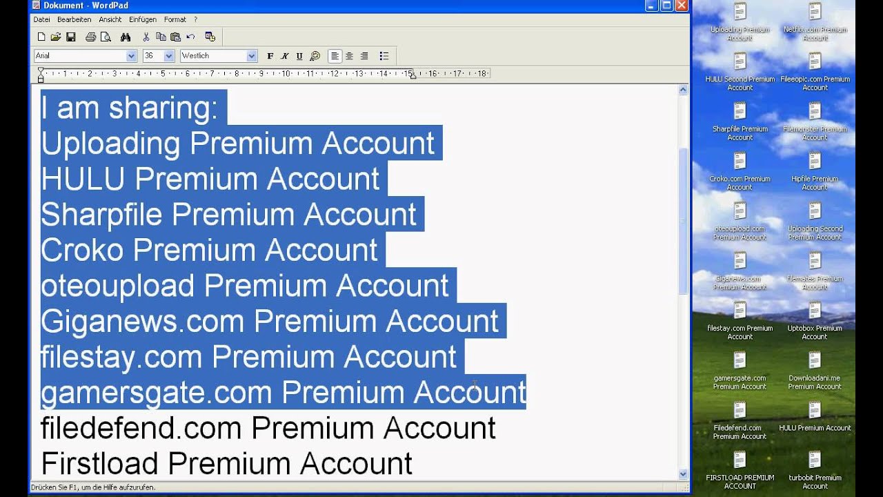 Free rapidshare premium accounts 2017