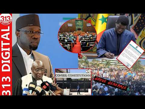🔴Le Conseil invalide- Sonko prend acte et convoque les députés- Grève Générale de 24H- Grosse barbar