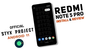 Styx Project 1.0 Athena Official Rom For Redmi Note 5 Pro | Android 11 | Styx OS | Install & Review