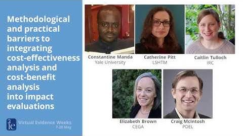 Barriers to integrating cost-effectiveness analysis & cost-benefit analysis into impact evaluations