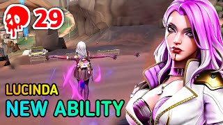 NEW ABILITY & NEW LUCINDA | 29 Kill Solo Squad in Farlight 84 NEW UPDATE Gameplay