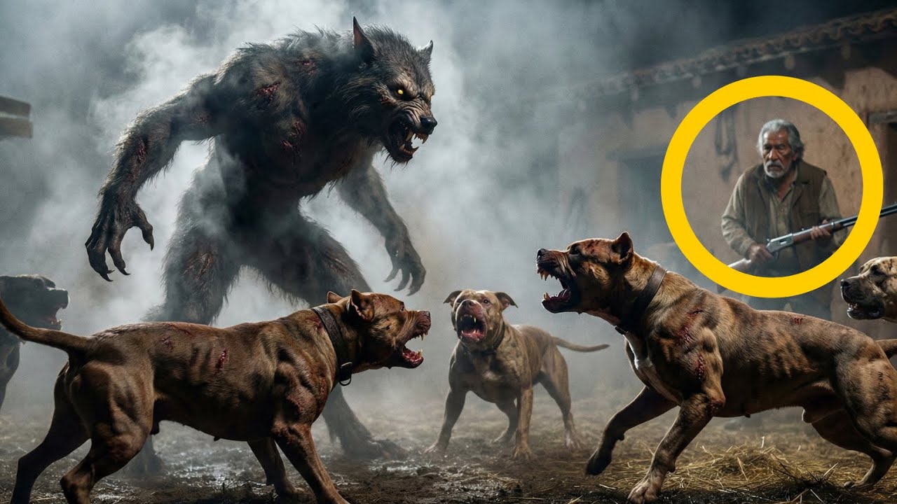 No eran perros de granja Lo que el Hombre Lobo descubrió al atacar el rancho de los Pitbulls.