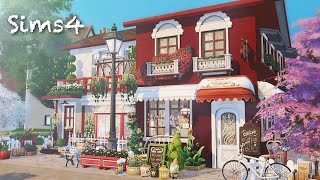 CUTE TOWNHOUSES  ~かわいいお家~  Sims4 PS4 / No CC & Mod /Speed Build [ シムズ建築 ]