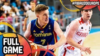Georgia v Romania - Full Game - FIBA U20 European Championship 2017