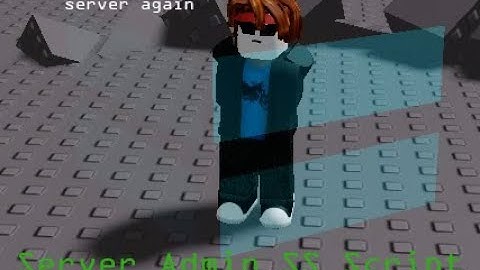 Roblox Server Admin Script Showcase