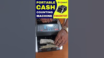 Which Portable Cash Counting Machine Is Right for You? #eromart #shorts