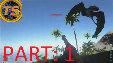ARK Survival Evolved Gameplay - Part 1: Survival Begins "Off To A Good Start (Not)"