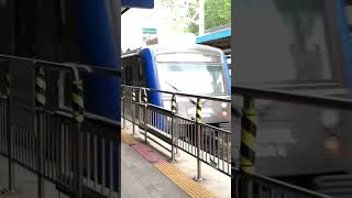 20250524 Coming in Baegun station on Seoul line1 (to Yongsan Rapid) 수도권1호선 백운역 진입 #shorts