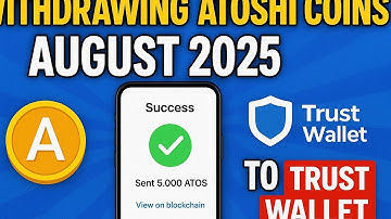 "Withdrawing Atoshi Coins in August 2025🔥(Live Proof)
