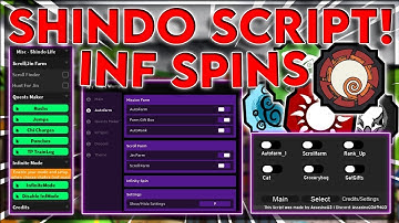 Roblox Shindo Life Hack/Script – TP, Infinite Spins, Bloodline Hack, Auto Farm, Kill All, ESP!