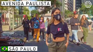 🇧🇷 Avenida Paulista, São Paulo | Brazil |【4K】