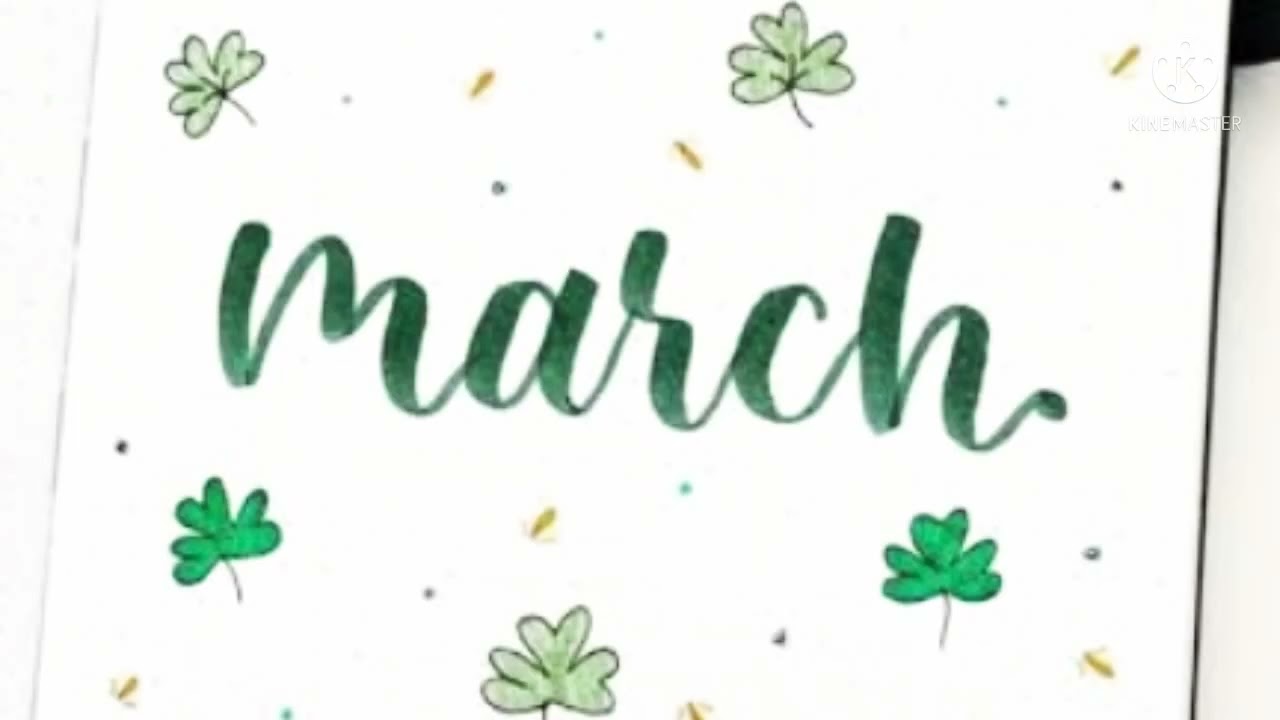 ❤️ 2022 March cover page ideas ❤️