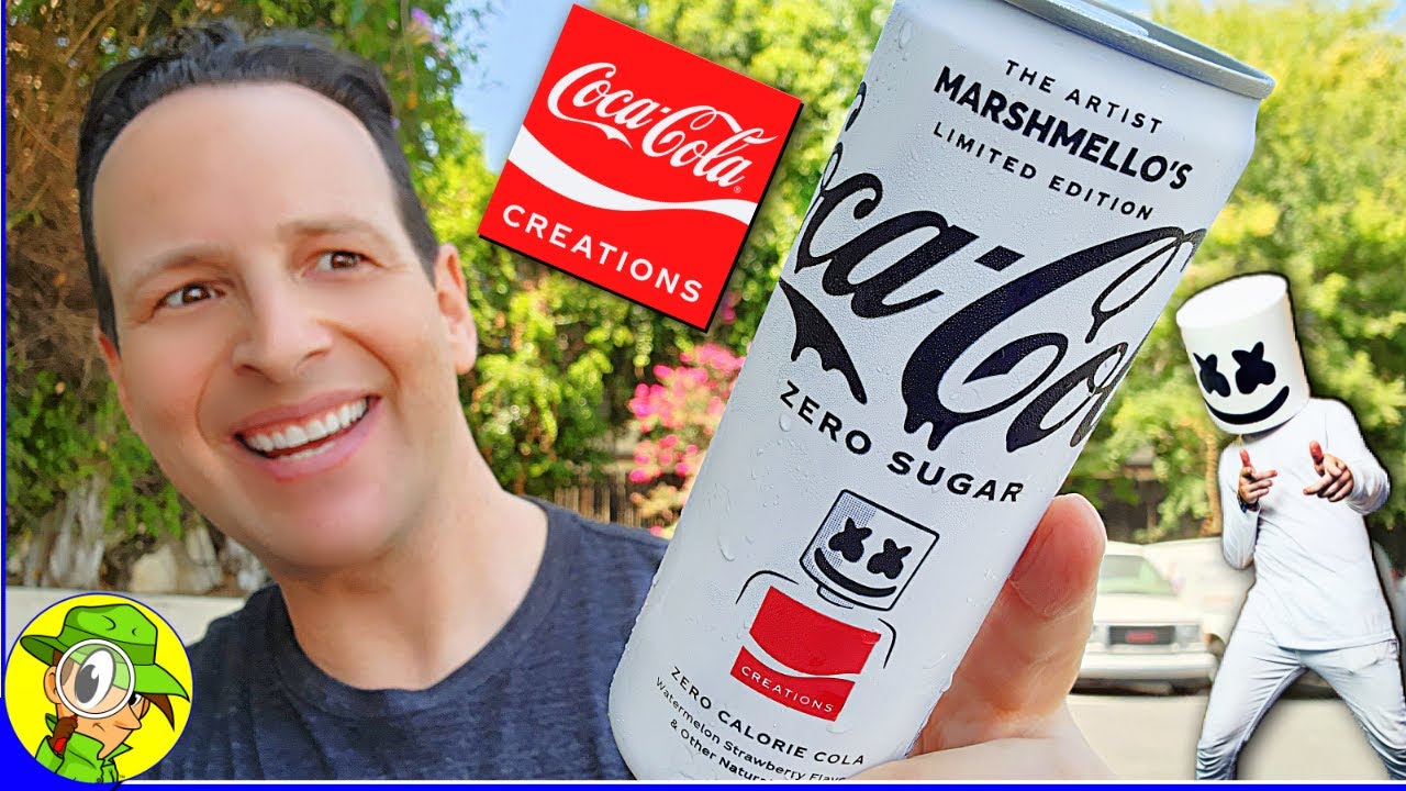 MARSHMELLO S LIMITED EDITION COCA COLA ZERO SUGAR Review Peep 