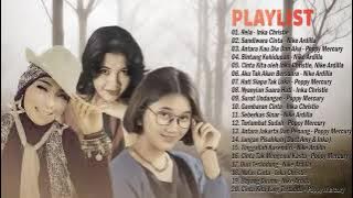 Inka Christie, Nike Ardilla, Poppy Mercury  Lady Rocker Indonesia 90an || Lagu Nostalgia Terbaik