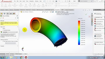 STATIC STRUCTURAL ANALYSIS | ELASTIC SUPPORT | SOLIDWORKS SIMULATION 2019