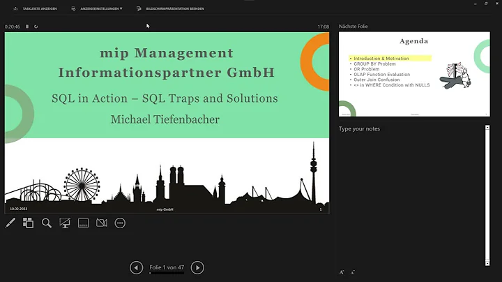 The DB2Night Show Episode #252: SQL in Action: SQL Traps and Solutions