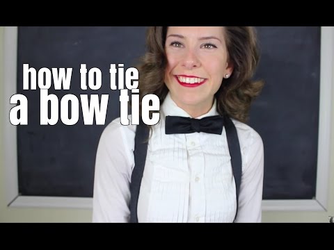 How to Tie a Bowtie