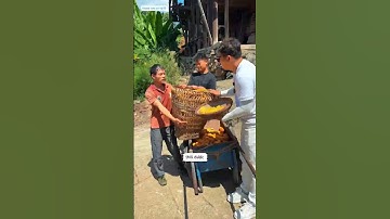 anh cần thủ gặp anh nông dân hái ngô về liền xin 1 sọt làm mồi câu cá và cái kết  #fishing #cauca