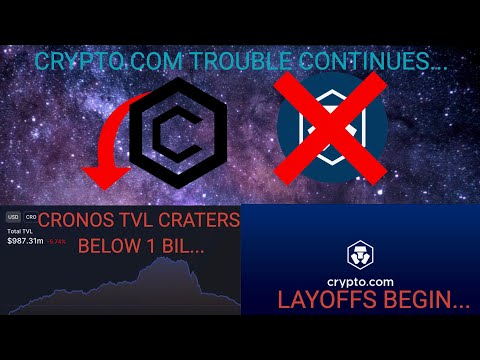CRO COIN BREAKING NEWS!!! CRYPTO.COM & CRONOS CHAIN IN SERIOUS TROUBLE??? BTC, ETH, CRO,