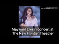 Mayward Live in Concert on September 27,2019 Exciting 🤩🤩🤩