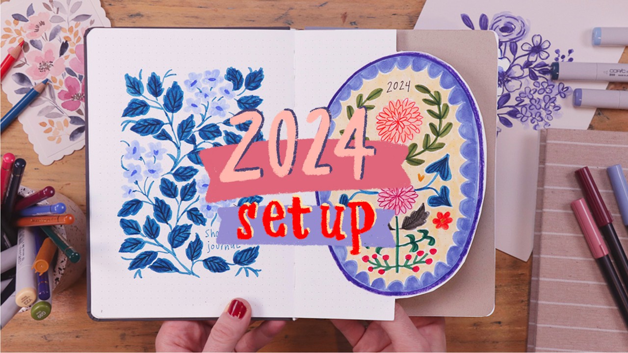 2024 Yearly Bujo Setup  How To Bullet Journal For Beginners 