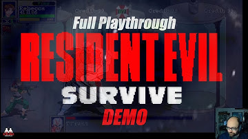 Resident Evil Survive (Demo) Full playthrough [OpenBor]
