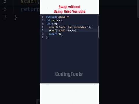 Swap Two Variables