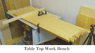 Cara Membuat Table Top  Dari Kayu Pallet Pine Untuk Work Bench | part 1