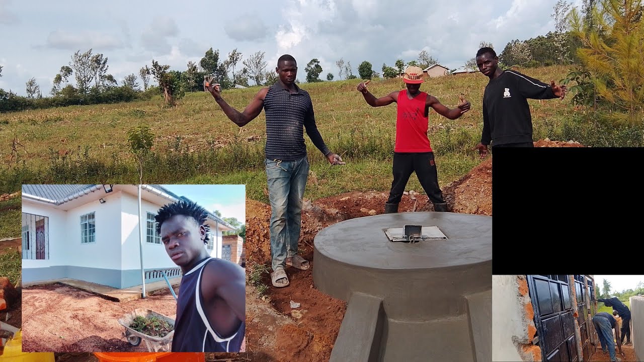 Finally guys I'm so so happy because the work is going on in the village