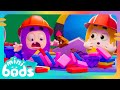 My Toy Building Blocks Fell Down! | Colorful Minibods Full Episodes