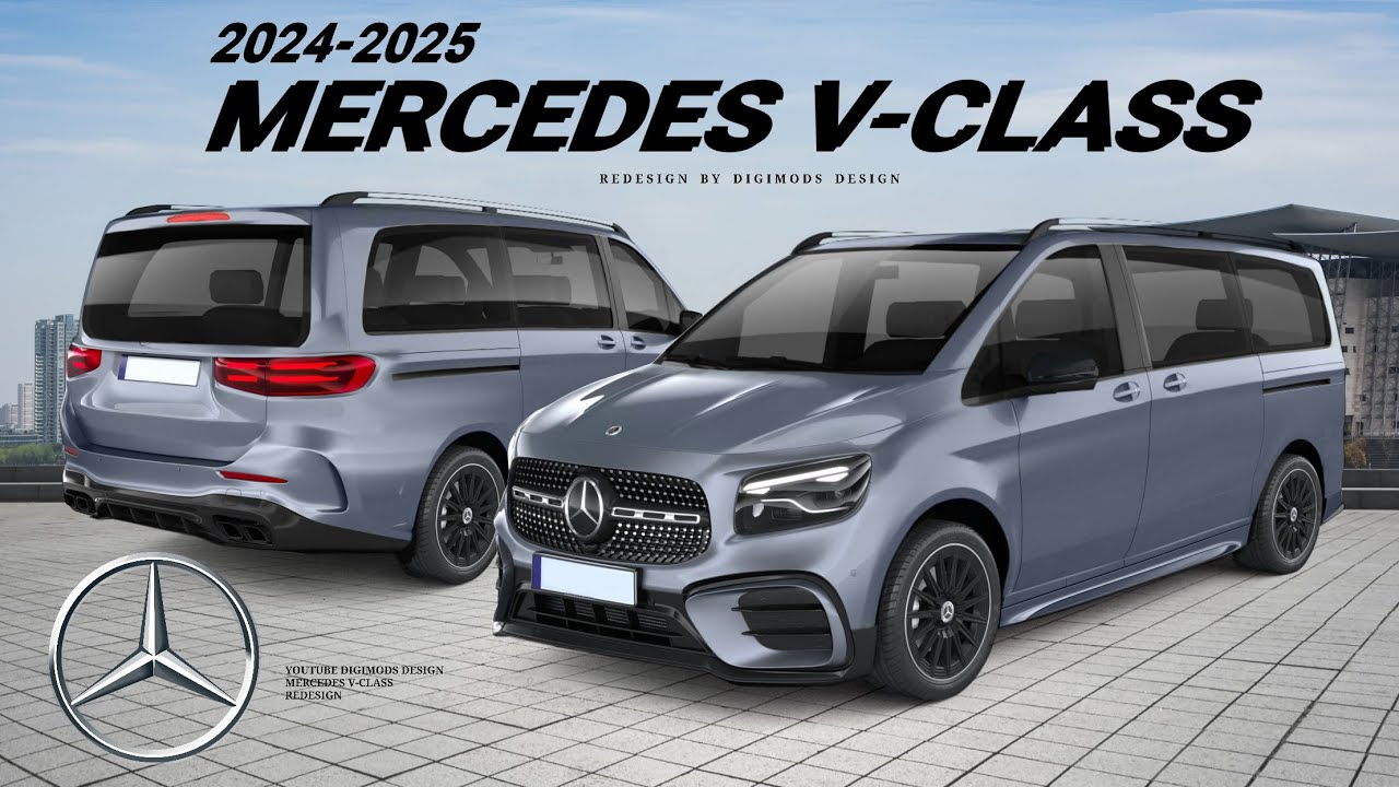 ALL NEW MERCEDES VCLASS AMG 20242025? REDESIGN Digimods DESIGN