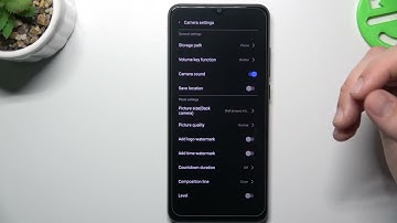 How to Find Camera Location Function in ZTE Blade A53 Pro - Manage Location Mark on Photos