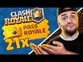 Pass Royale Ödüllü Turnuva #21 Clash Royale.