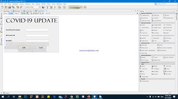Create Covid-19 Desktop Application Using Java with netbeans | Part 3