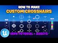 How to make CUSTOM CROSSHAIRS in UEFN!