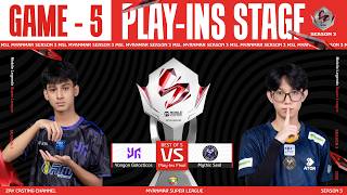 [Game - 5] Yangon Galacticos Vs Mythic SEAL | MLBB Super League Season 3