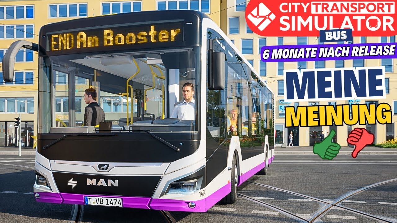 CITY TRANSPORT SIMULATOR BUS 🚌 | 6 MONATE nach RELEASE - Meine Meinung ⚖️