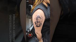 Realistic Buddha Tattoo