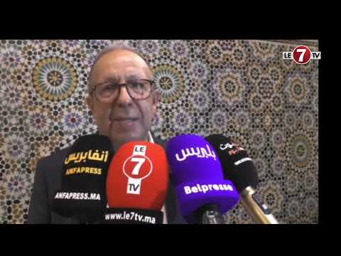 Lahcen Zelmat, Socialist Union candidate in the "Death District" of Marrakesh, urges voters to pa...