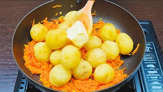 So leckere Kartoffeln habe ich noch nie gegessen! Schnelles und einfaches Rezept in 5 Minuten!