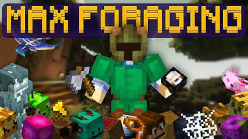 I Spent 100 Hours to MAX Foraging in Hypixel Skyblock