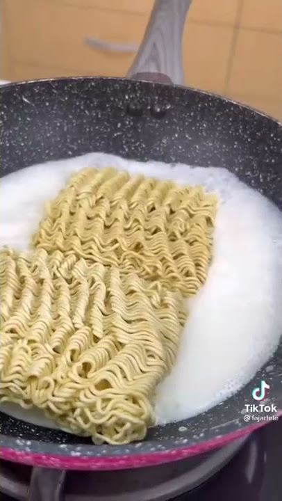 Cara membuat Indomie Carbonara